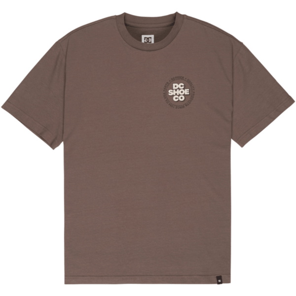 2026 DC Shoes Heren Werk Cirkel T-Shirt EDYZT04495 - Morel